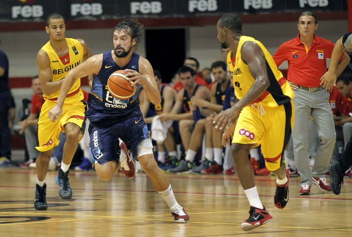 Amistoso preparatorio para el Eurobasket: España-Bélgica