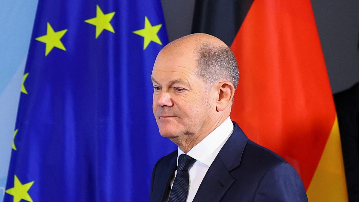 El canciller alemán, Olaf Scholz.