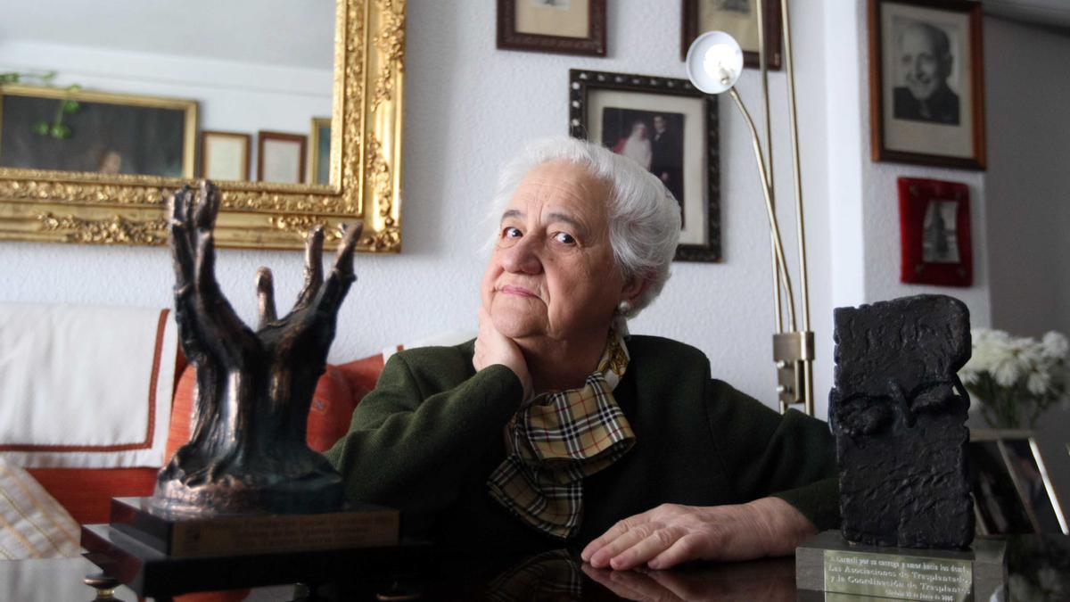 Carmen García estuvo durante décadas alojando en su casa a familiares de hospitalizados.