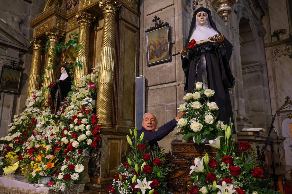Juan Luis Quintáns es uno de los colaboradores en el desarrollo de todos los actos.