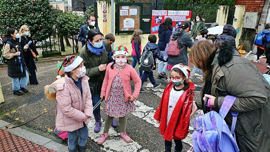 Salida de los alumnos de Infantil del CEIP García Barbón.