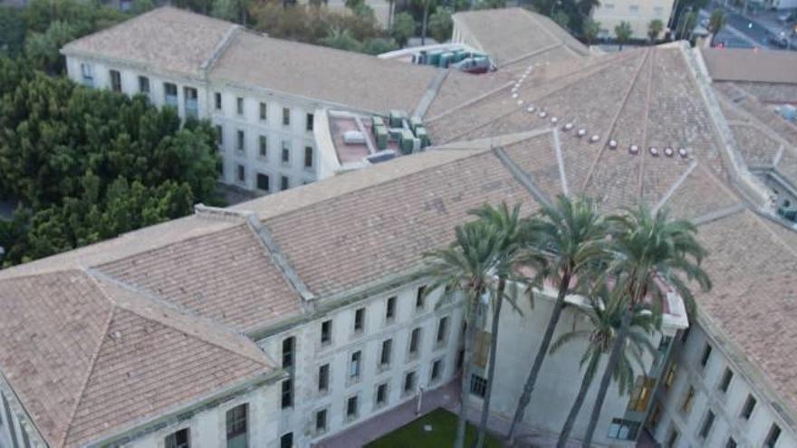Panorámica del Palacio de Justicia de Benalúa en Alicante.