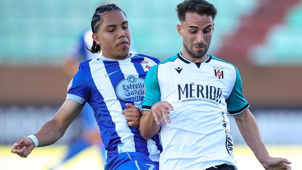 1-0 | El Fabril sufre un debut cruel en Primera RFEF ante el Mérida