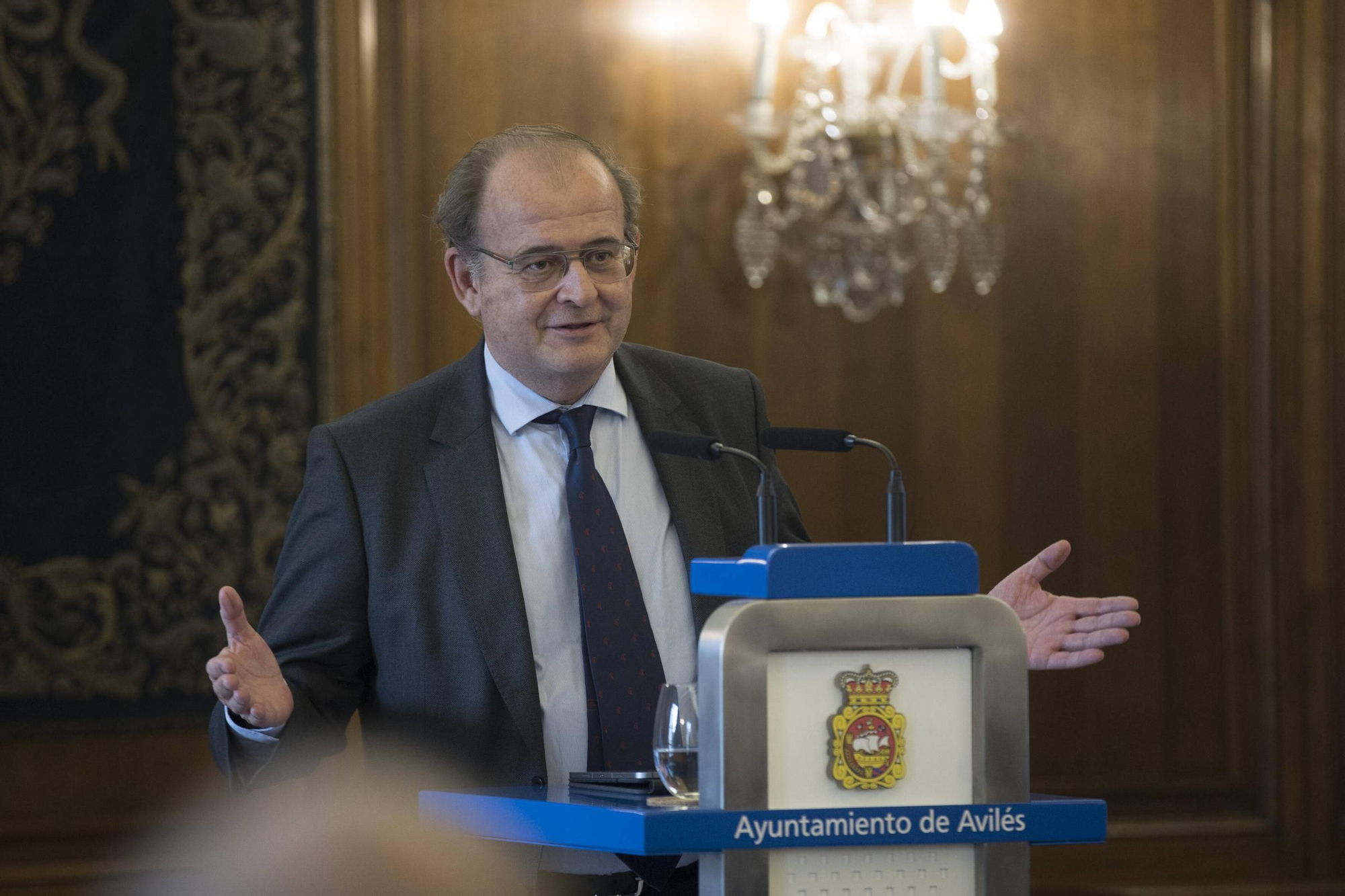 EN IMÁGENES: Así ha sido la visita a Avilés de Óscar Puente, ministro de Transportes y Movilidad Sostenible