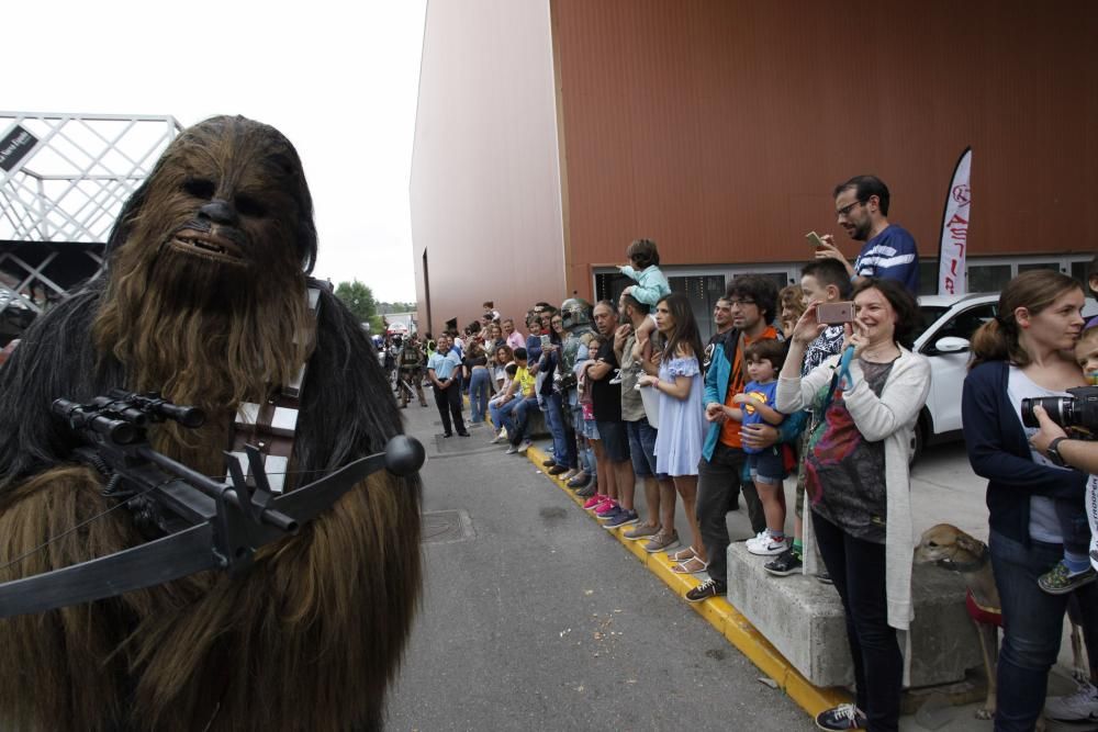 Desfile de "Starwars" en Metrópoli