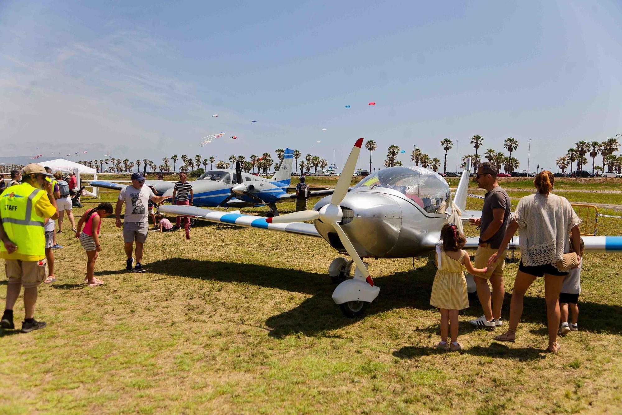 Las imágenes de la primera jornada del espectacular Festival del Viento de Castelló