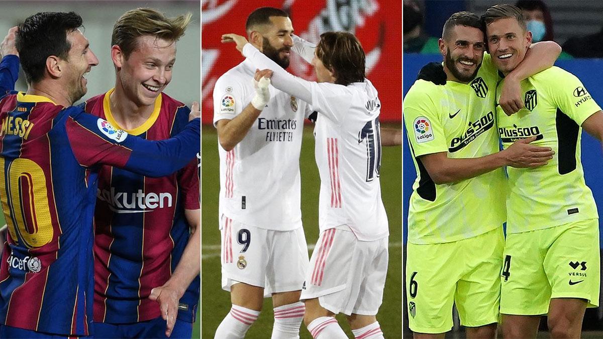 Los puntales del Barça, los más exprimidos de entre los candidatos al título