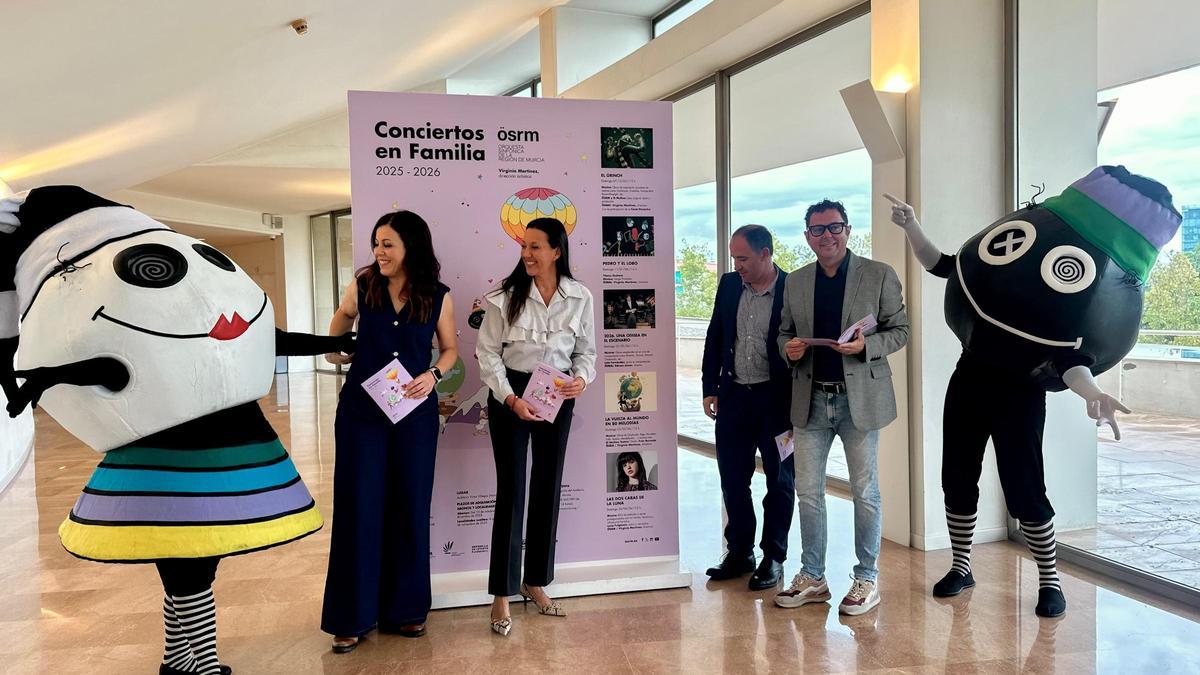 Un momento de la presentación del ciclo 'Conciertos en Familia'