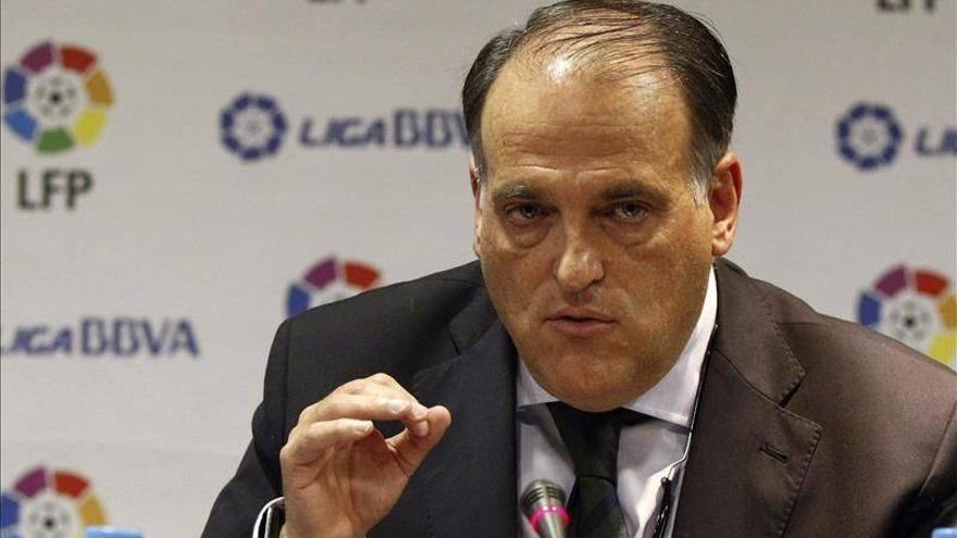 Tebas da por sentado que hubo amaño en el Levante-Real Zaragoza y espera que quienes participaron &quot;sean condenados&quot;