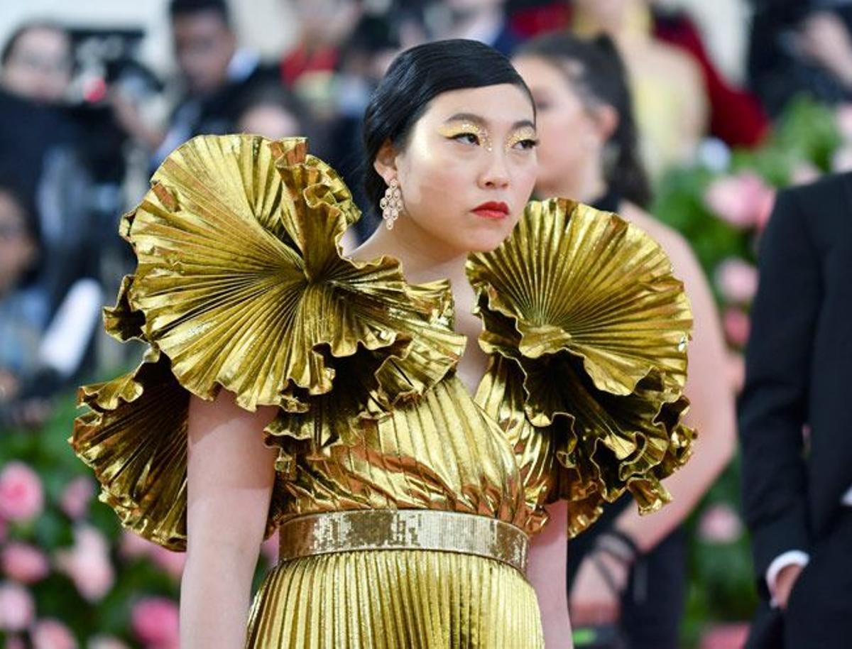 Awkwafina en la Gala MET 2019