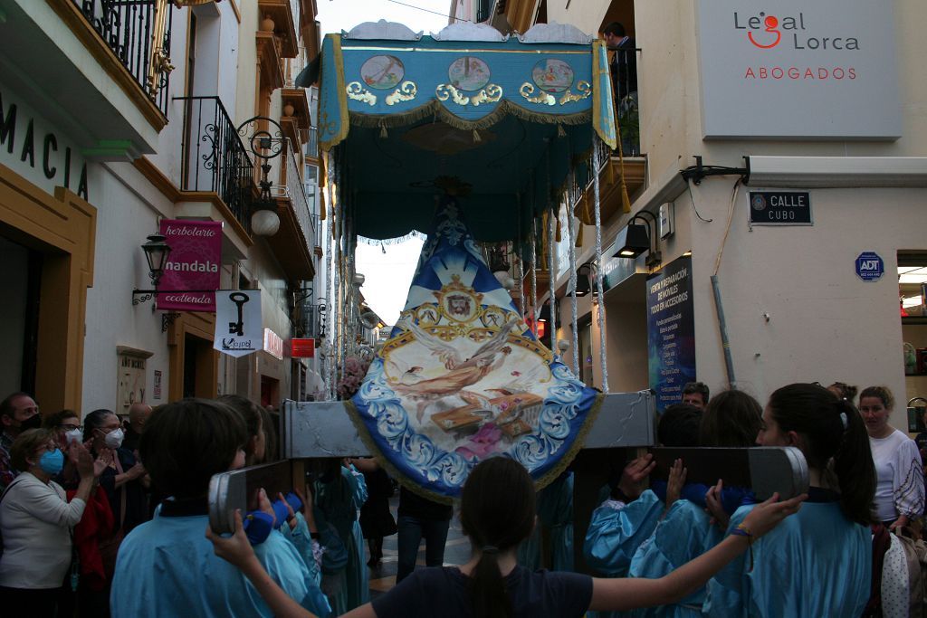 Procesión de papel en Lorca