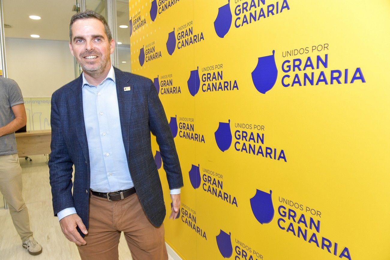 Lucas Bravo de Laguna, candidato de Unidos por Gran Canaria a la presidencia del Gobierno