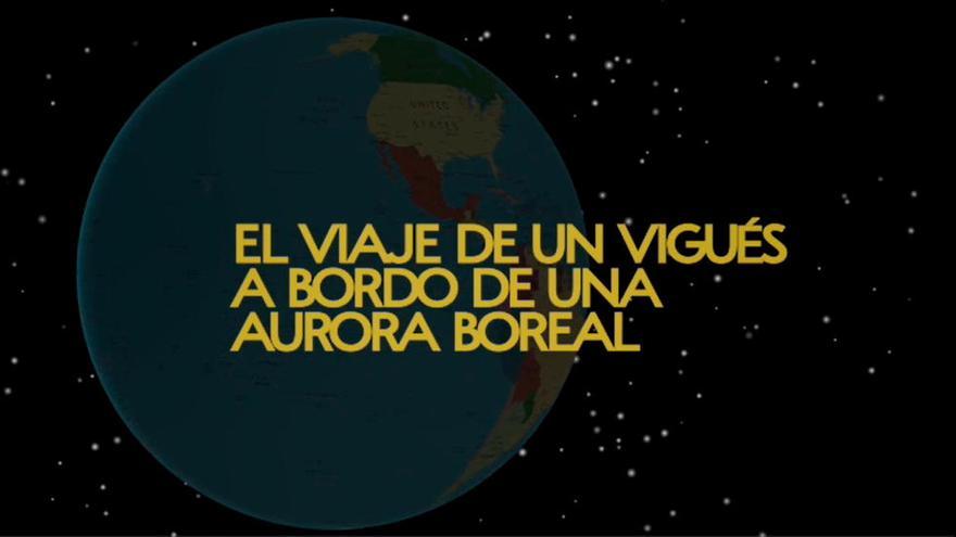 El viaje de un vigués a bordo de una aurora boreal