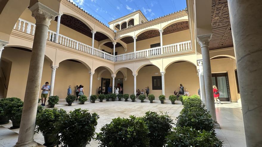 Patio central del Palacio de Buenavista, sede del MPM
