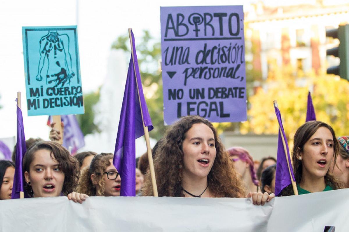 Manifestación proaborto.