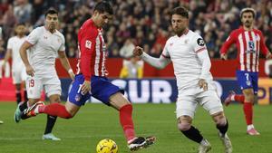 Resumen, goles y highlights del Sevilla 1 - 0 Atlético de Madrid de la jornada 24 de LaLiga EA Sports