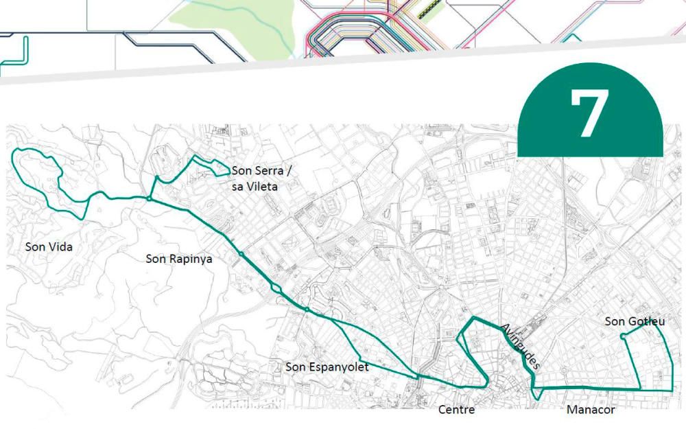 Consulta las nuevas líneas de autobuses de Palma