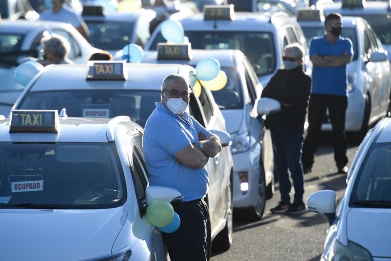 Concentración Taxistas por la regulación de días libres