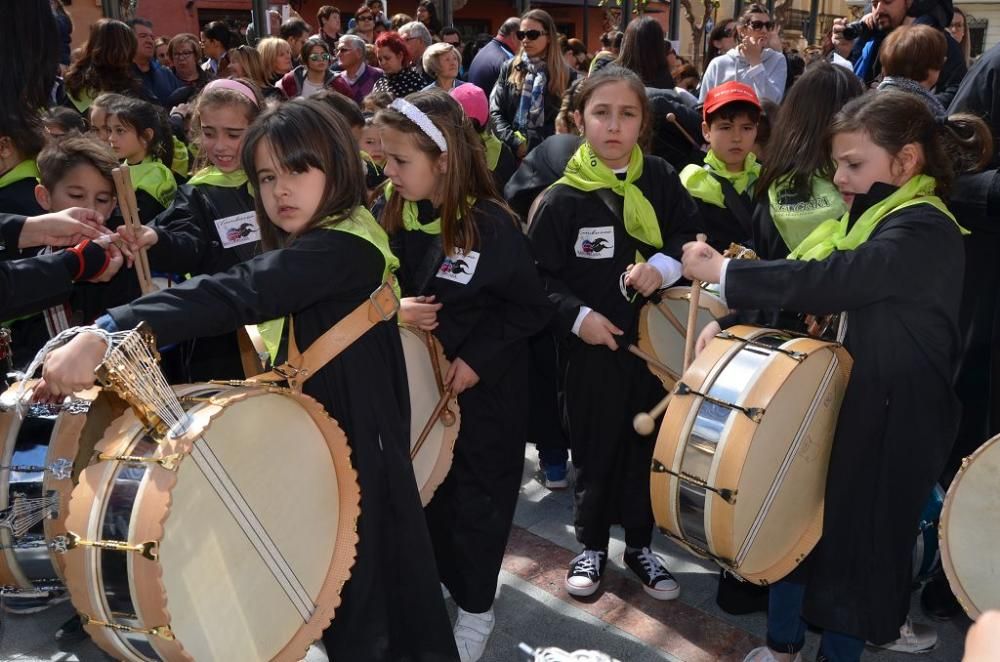 Tamborada infantil 2018 en Mula