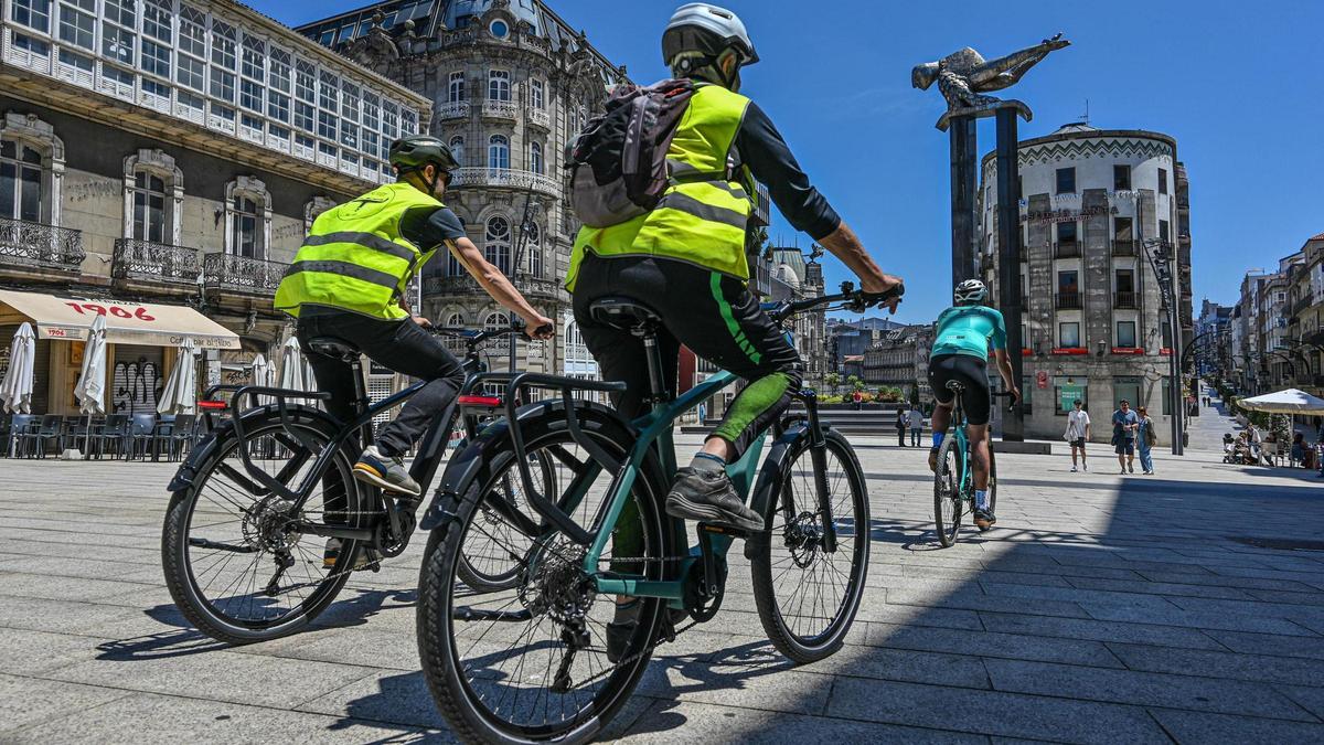 De rutas en bici para turistas a propuestas para vecinos de Vigo: «Hay miedo a empezar»