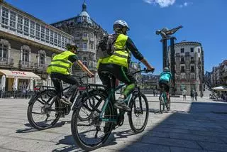 De rutas en bici para turistas a propuestas para vecinos de Vigo: «Hay miedo a empezar»