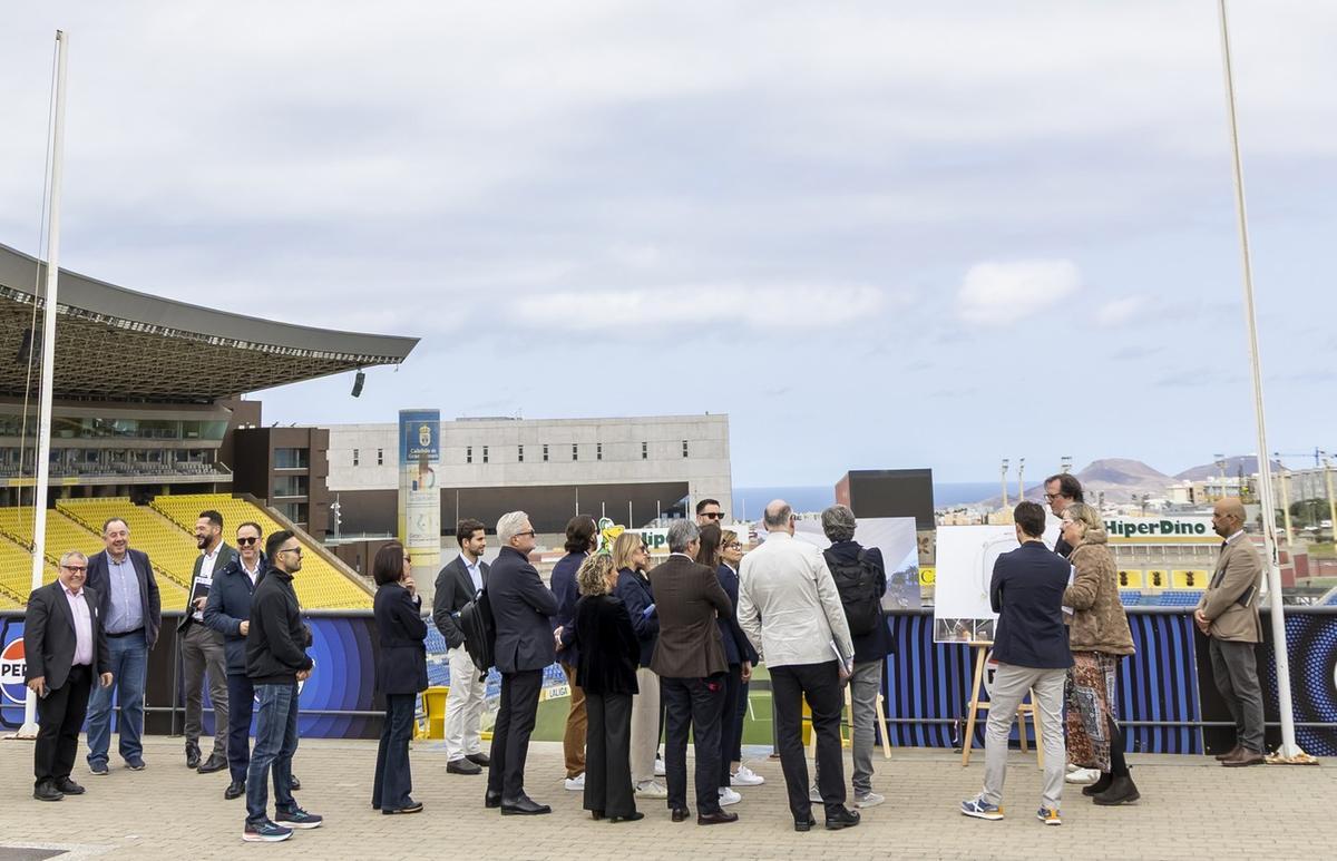 Así fue el día de los emisarios de la FIFA en Gran Canaria para observar los avances de cara al Mundial de 2030 Así fue el día de los emisarios de la FIFA en Gran Canaria para observar los avances de cara al Mundial de 2030