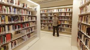 La biblioteca municipal Joan Maragall, en Sant Gervasi.