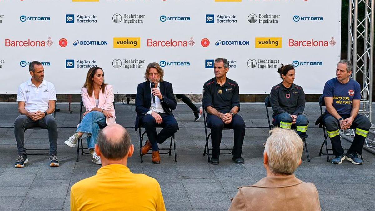 Presentación de la Vueling Cursa Bombers Barcelona 2025
