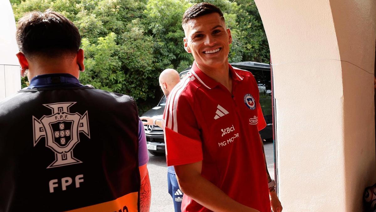 Lucas Cepeda marca con su selección ante Cristiano Ronaldo