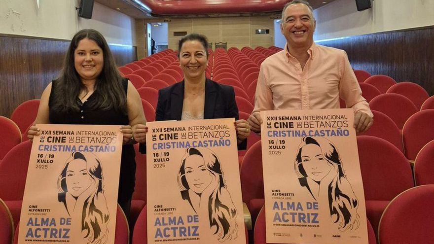 Lucía Santos, María Barral y José María Paz Gago. | La Opinión