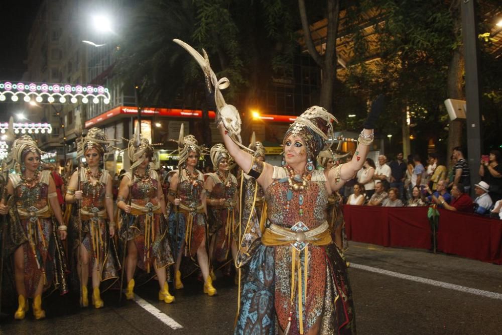 Desfile de Moros y Cristianos en Murcia