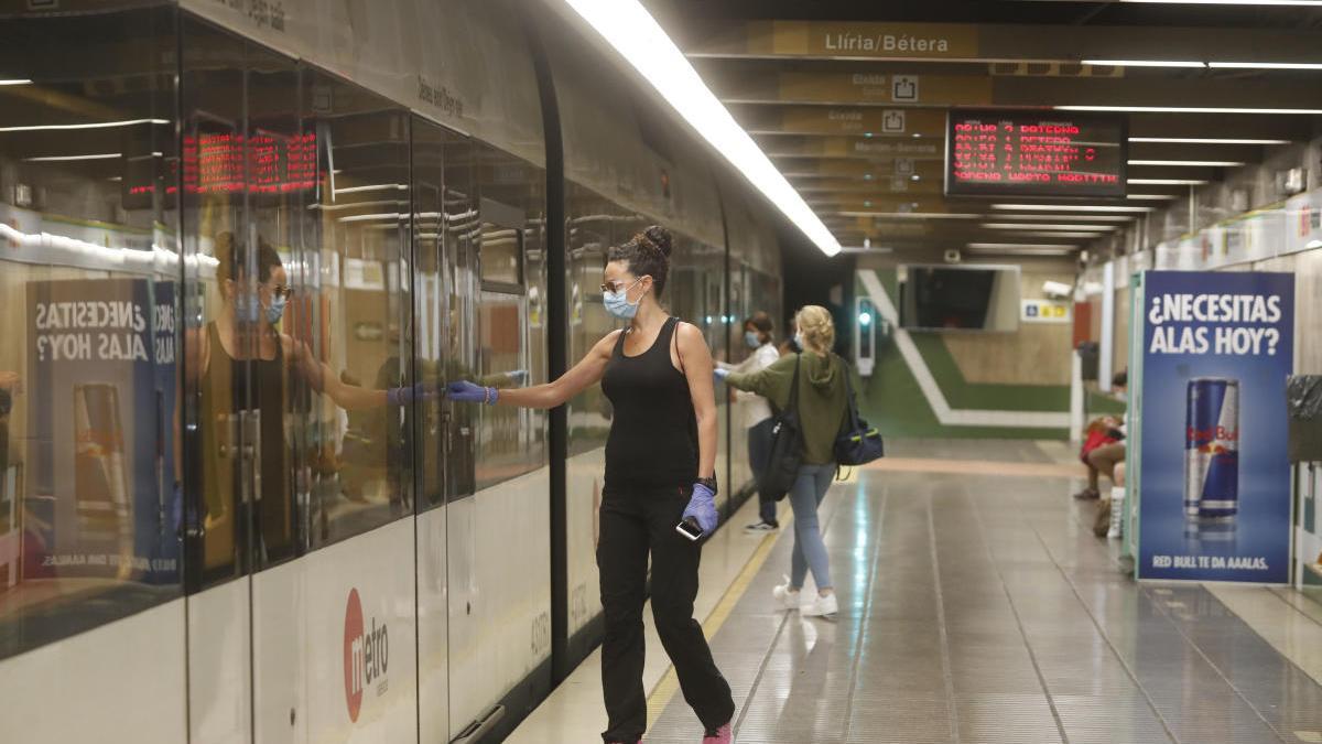 Metrovalencia restablecerá el 1 de septiembre los horarios habituales.