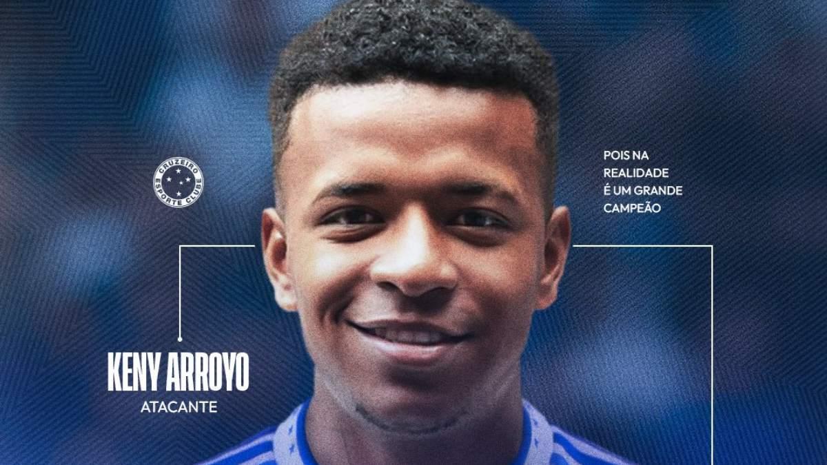Keny Arroyo, el extremo ecuatoriano jugará en el Cruzeiro