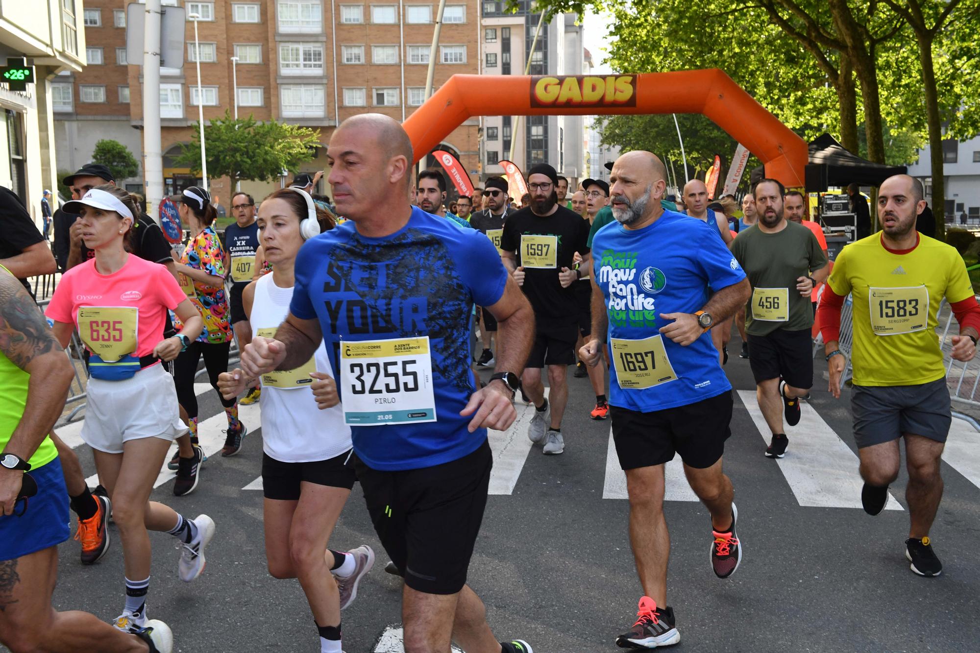 Carrera de Os Rosales del circuito Coruña Corre