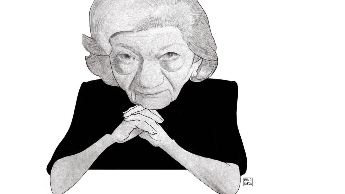 Ana María Matute, por Pablo García