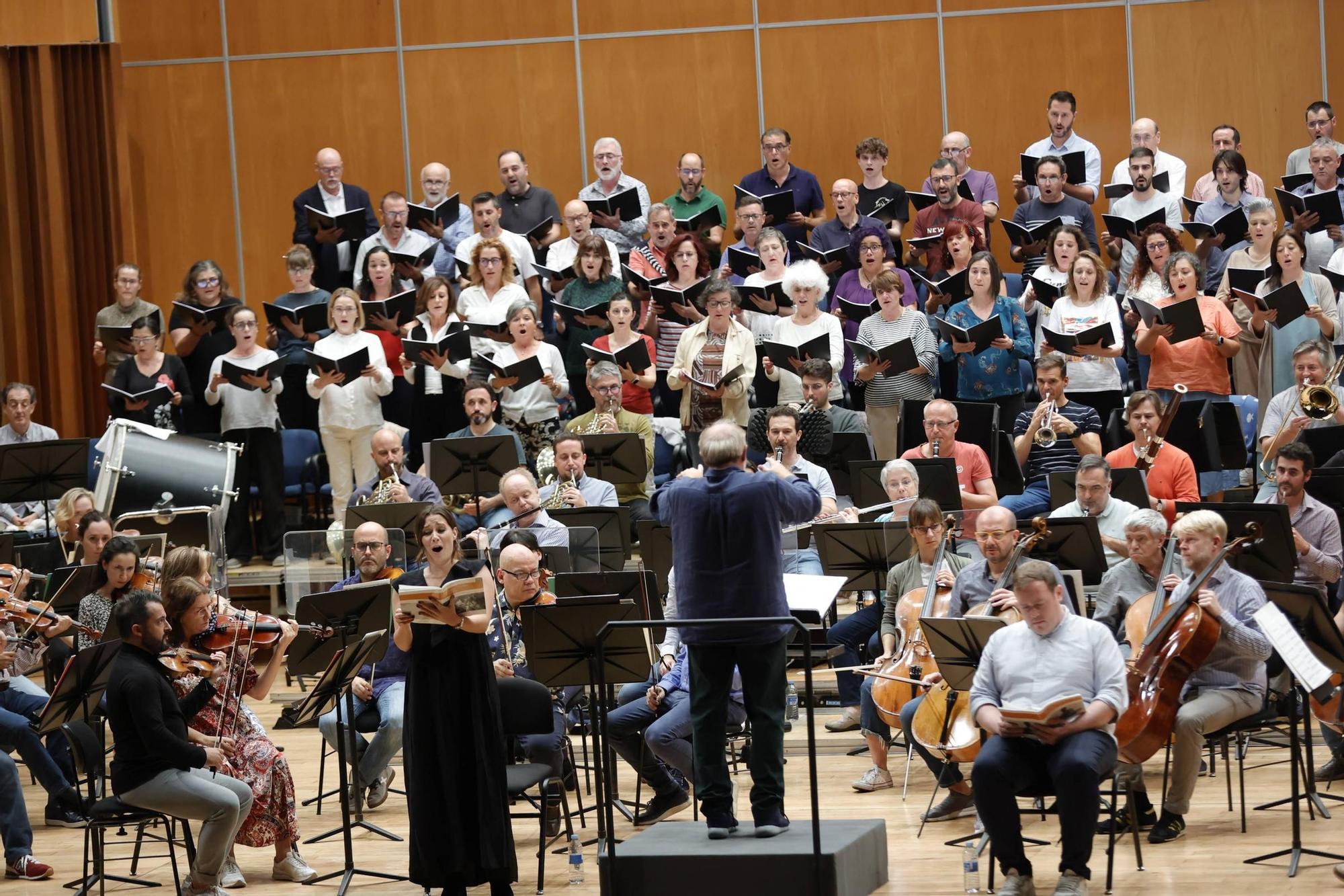 EN IMÁGENES: Así fue el ensayo del concierto de los Premios "Princesa de Asturias"