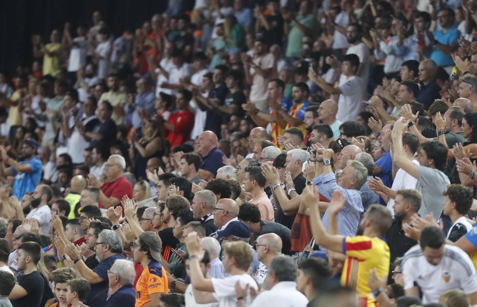 El Valencia - Celta en imágenes