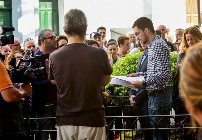 Rueda de prensa del concejal de NC, Javier Gil, ...