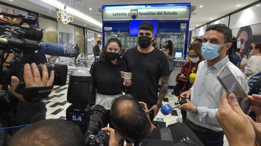 El Gordo de la Lotería de Navidad cae en Las Palmas de Gran Canaria