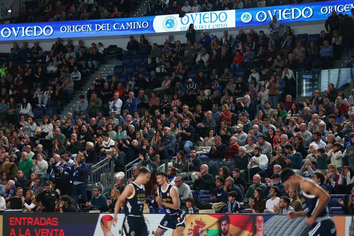 Todas las imágenes de la victoria del Alimerka Oviedo Baloncesto ante el Fibwi Palma