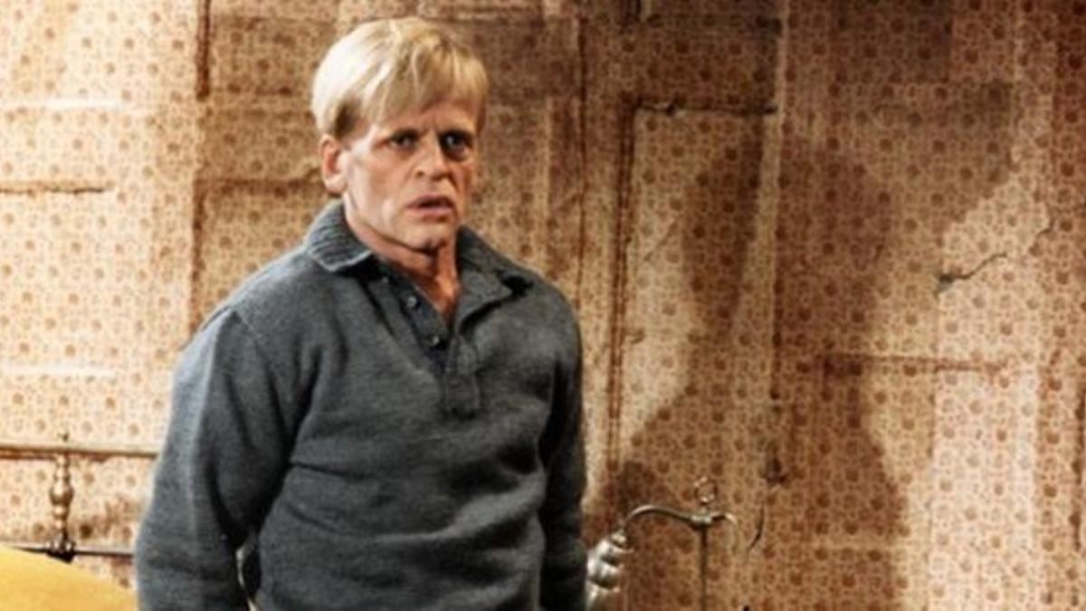 El actor Klaus Kinski en el una de sus últimas películas.