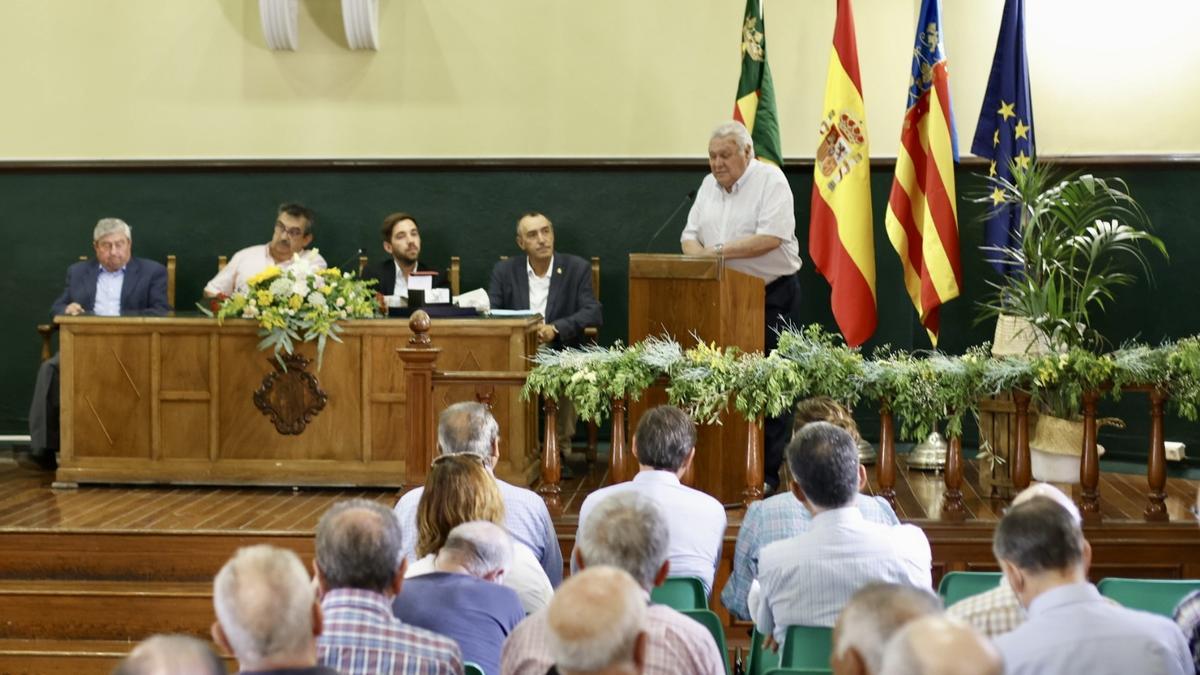 Imagen del homenaje realizado durante el sábado a Pepe Pascual