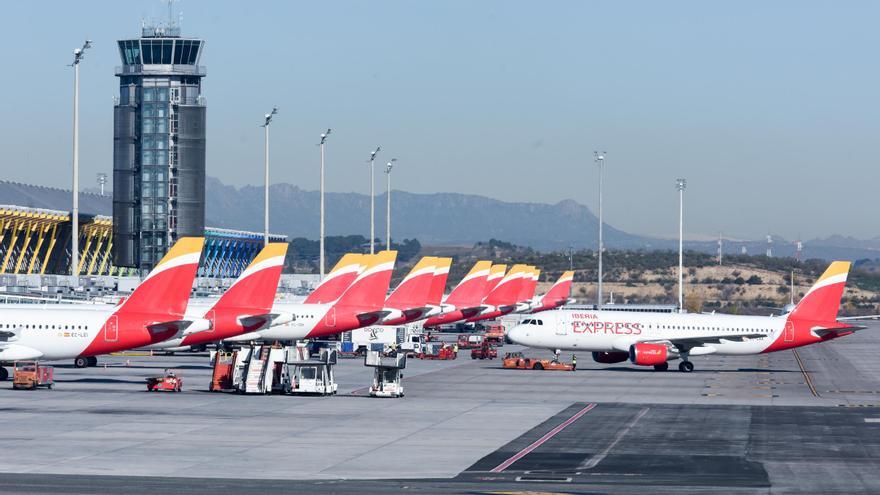 El transporte aéreo cierra 2023 con el récord de 283 millones de pasajeros, un 2,9% más que en 2019