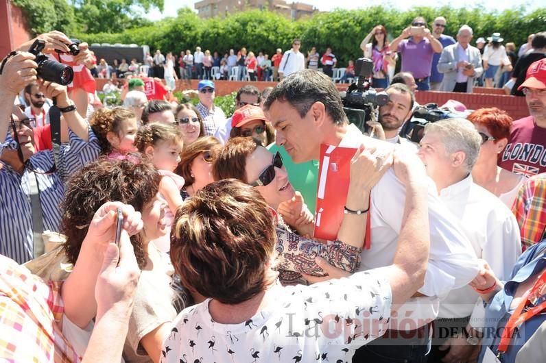 Pedro Sánchez en Murcia