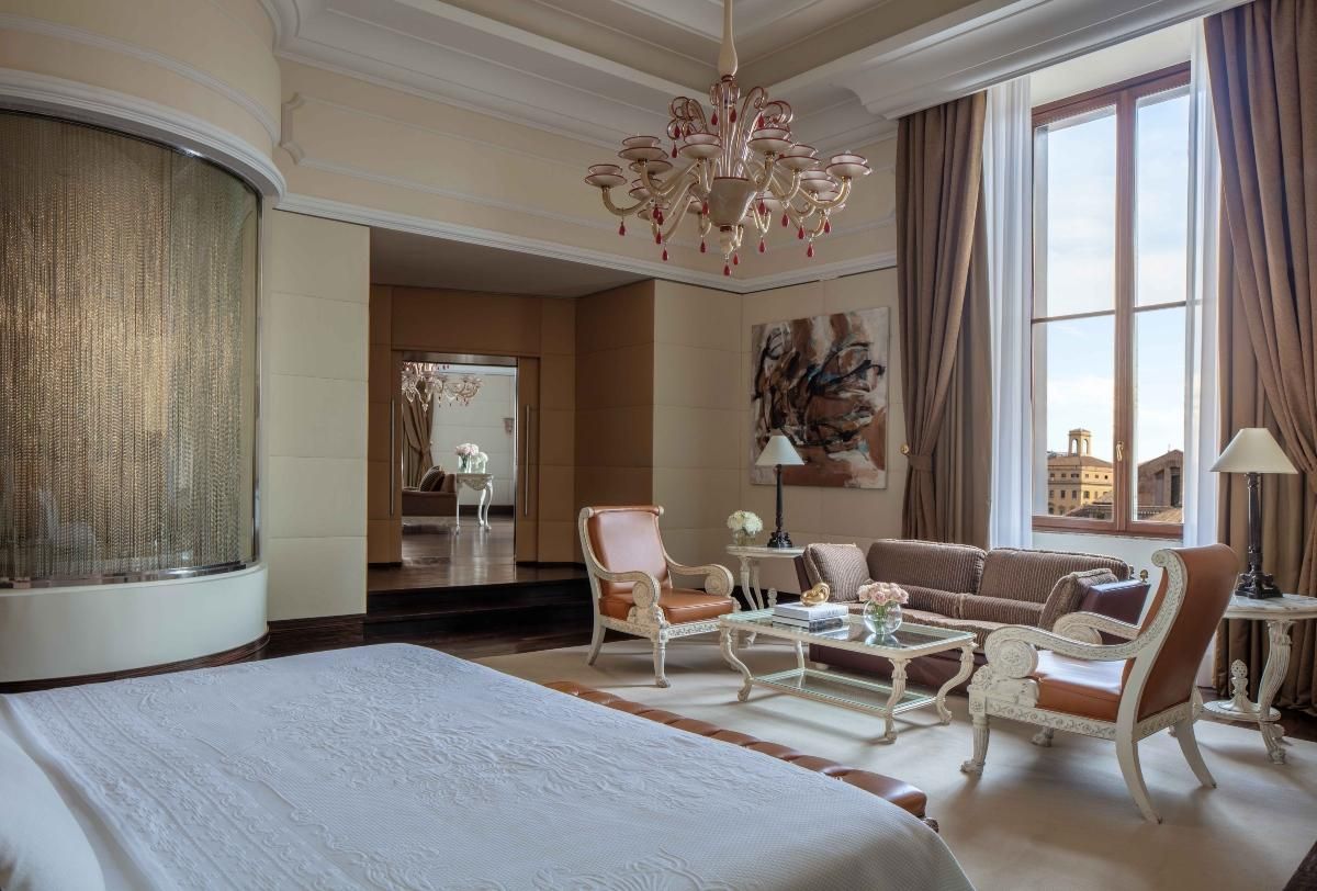 Duerme como una auténtica diva en la suite de Sophia Loren.