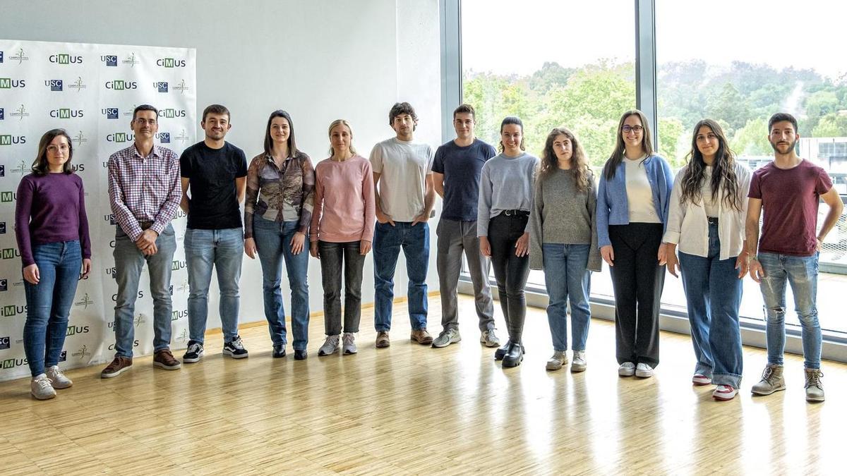 Los investigadores del CiMUS responsables del hallazgo