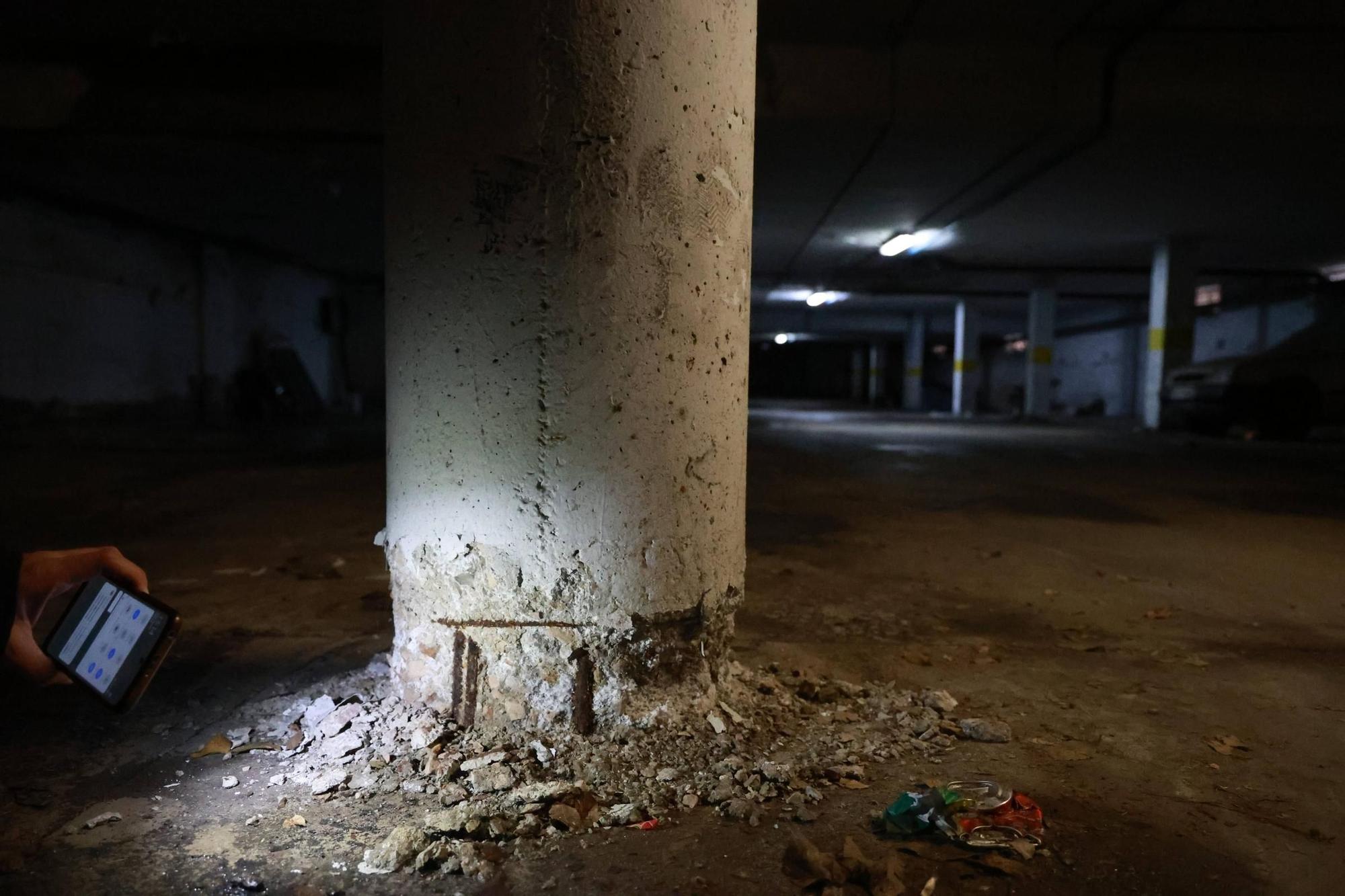 Video | Los vecinos de Río Vístula, 1, en Cáceres, denuncian el estado del edificio