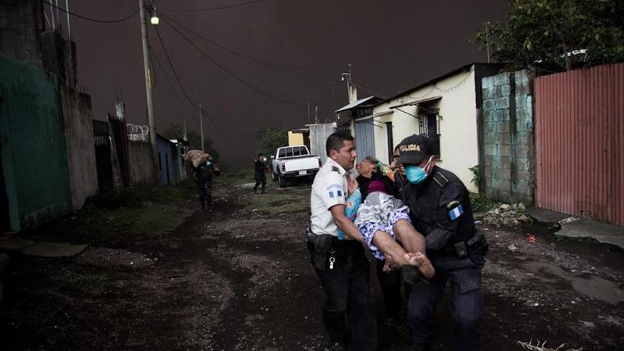 Al menos 62 muertos por el volcán de Fuego en Guatemala