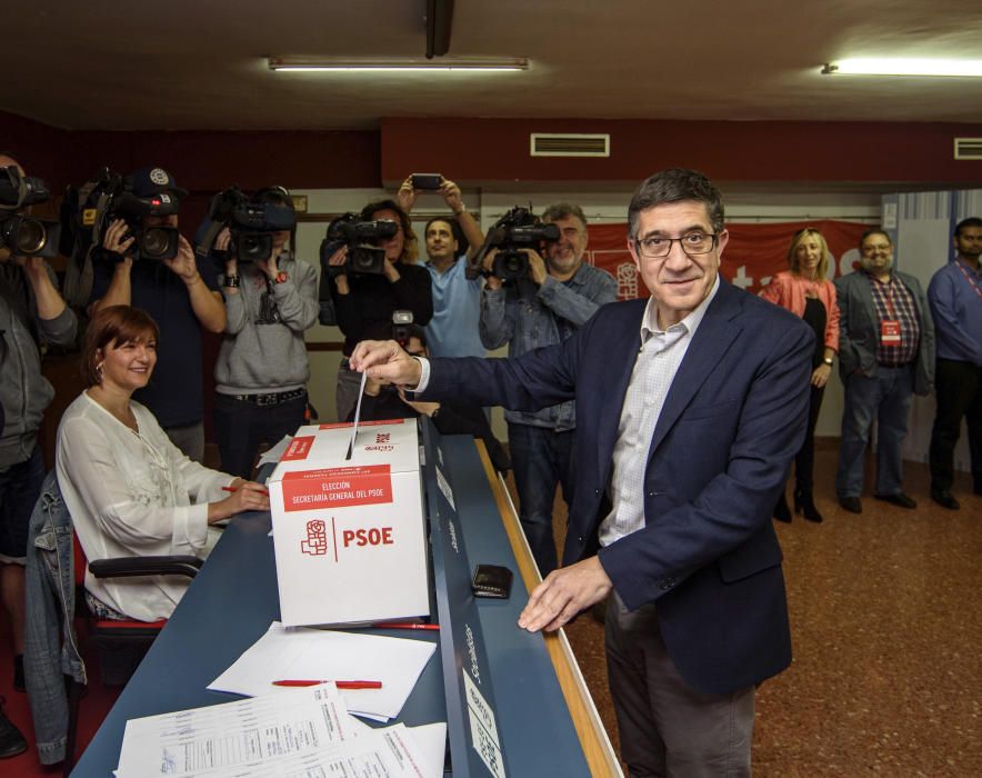 Votación de los candidatos a las primarias