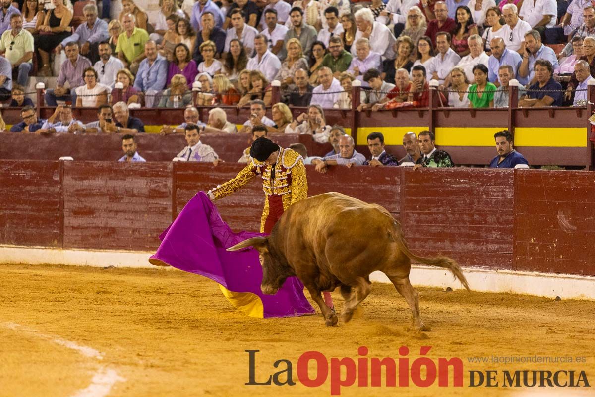 Cuarta corrida de la Feria Taurina de Murcia (Rafaelillo, Fernando Adrián y Jorge Martínez)